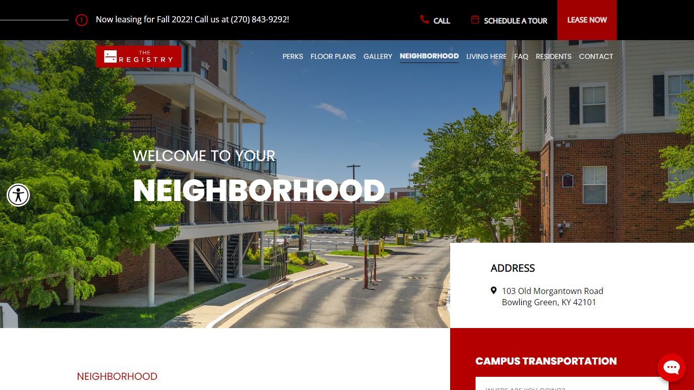 Neighborhood | Registry at Bowling Green